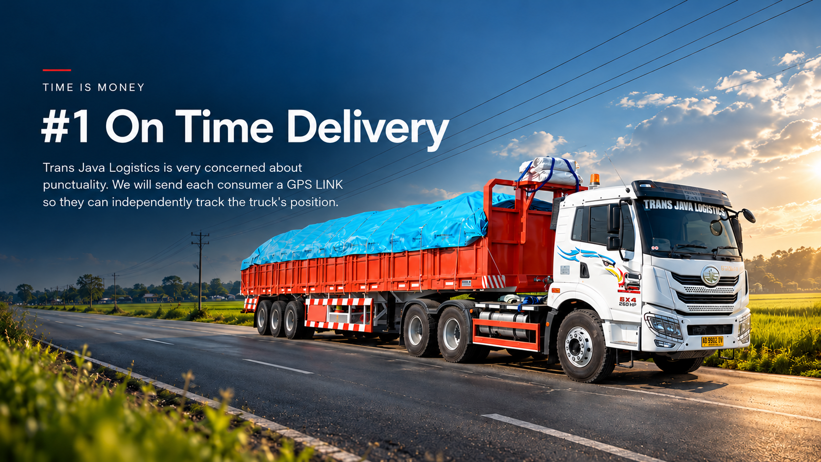 Time is Money — #1 On Time Delivery